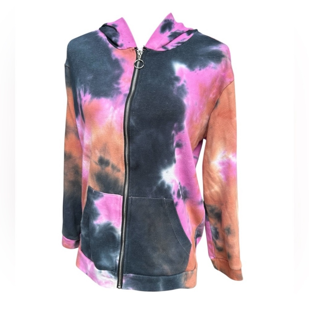 Sabrina Lauren Tie-Dye Zip-Up Women’s Hoodie
